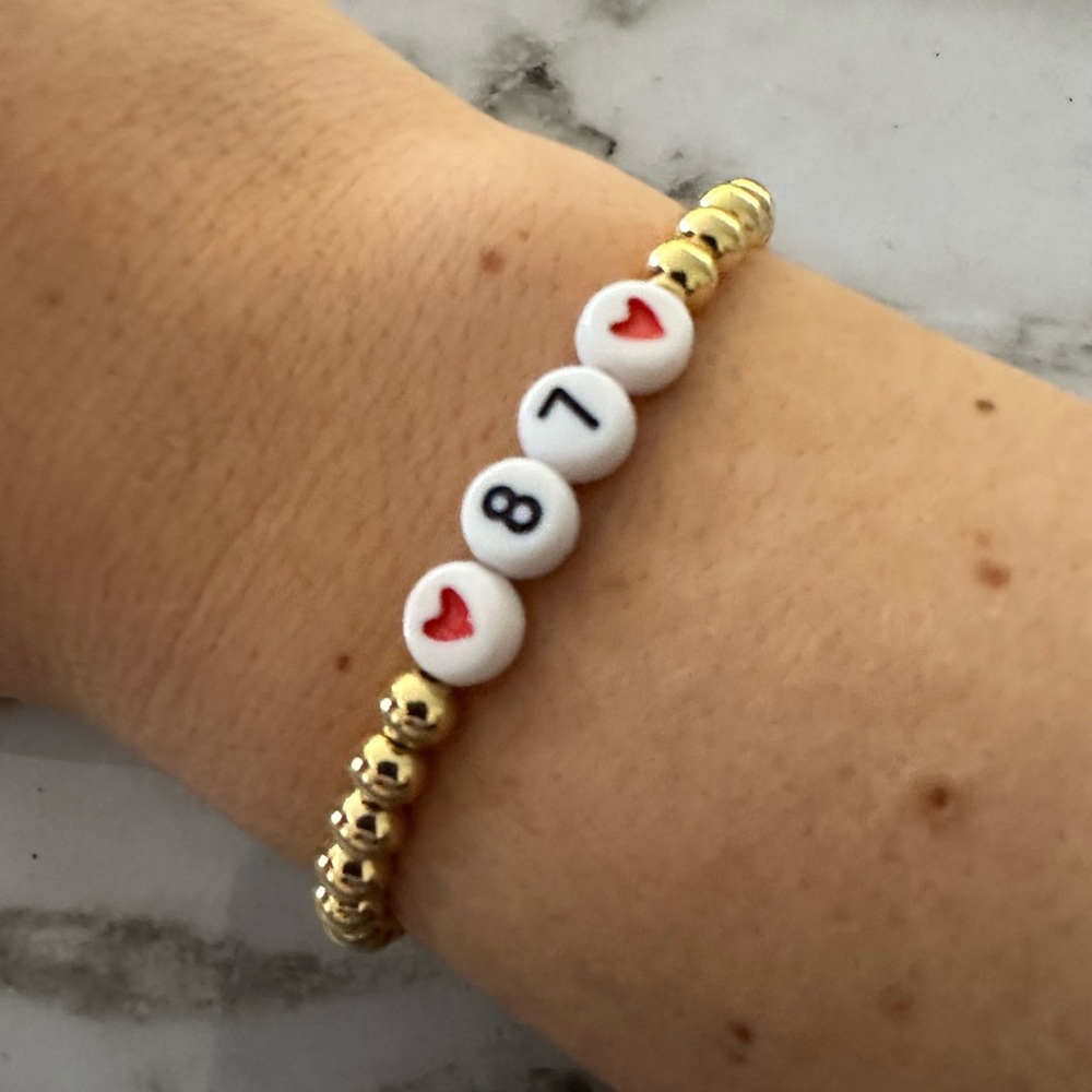 Taylor Swift/Chiefs Bracelets